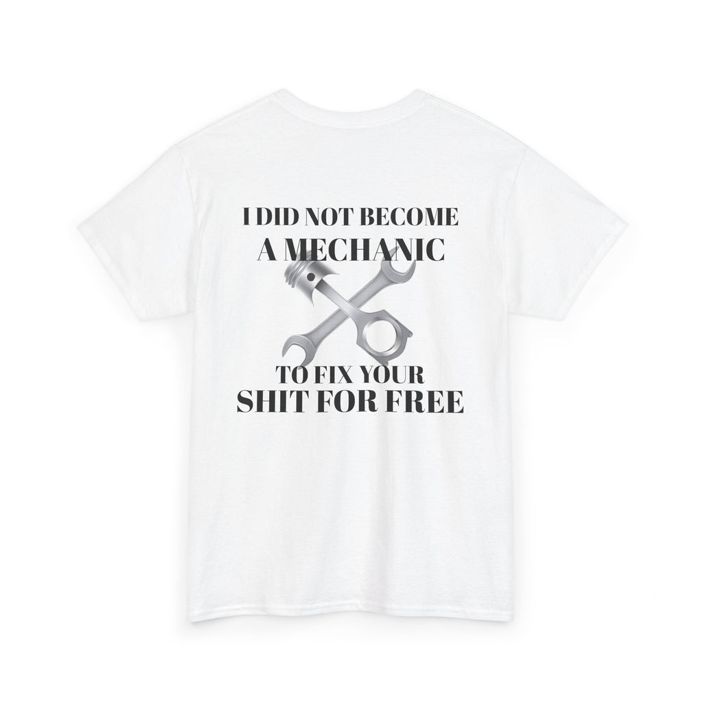 Fix for free mechanic shirt