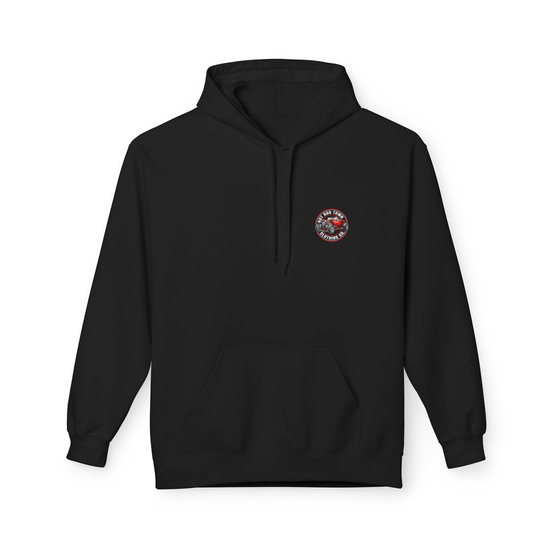 Hot Rod Town logo vintage soft fleece hoodie