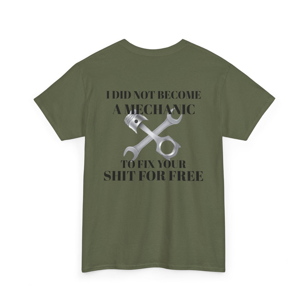 Fix for free mechanic shirt